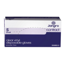 Contract Vinyl Gloves Powder free - small pack of 100