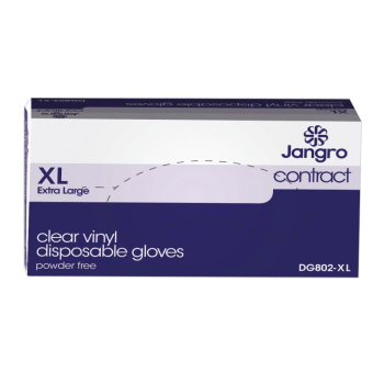 Contract Vinyl Gloves Powder free - XL pack of 100