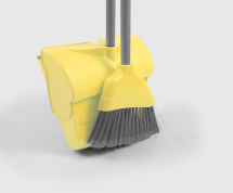 Lightweight Lobby Dustpan & Brush Yellow