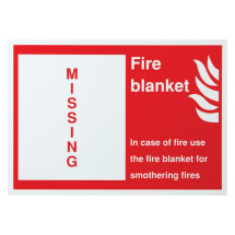 Fire Blanket Shadow Board (Board Only)