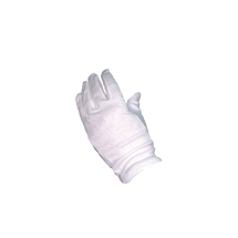 White Cotton Gloves 10 Pairs