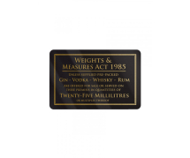 Weights and Measures Act Black/Gold 35ml