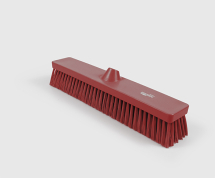 Hygiene Platform Broom Stiff 457mm - Red