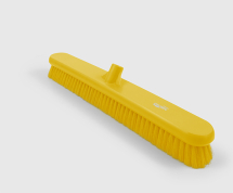 Hygiene Platform Broom Medium 600mm Yellow
