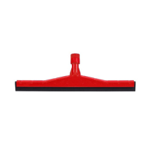 Jangro Plastic Floor Squeegee 55cm - Red