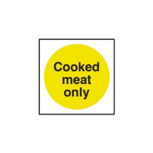 Cooked Meat Only - 100 x 100mm S/A