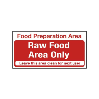 Raw Food Only - 200 x 100mm S/A