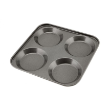 Carbon Steel Non-Stick 4 Cup Yorkshire Pudding Tray