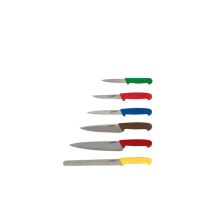 6 Piece Colour Coded Knife Set & Knife Wallet