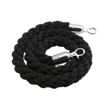 Barrier Rope Black-for use with Barrier Post
