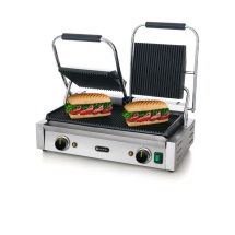Double Contact Grill (Ribbed Top & Bottom)