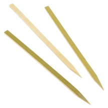 Bamboo Flat Skewers 6inch Pack of 100