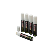 Liquid Chalk Pens 15mm Chisel Tip White - Pack of 5