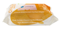 Uniwipe Clinical Disinfectant surface wipes, Pack of 200