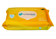 Uniwipe Midi Hand & Surface Disinfectant wipes Pack of 100