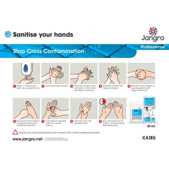 Sanitise Your Hands Guide (A4)